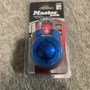 Master Lock 1500iD Speed Dial Resettable Combination Directional Movement