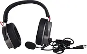 Gaming Headset with Mic, RGB Foldable Headhones, Support Noise Cancelling, Stereo Surround Sound, for PC, for PS4, Laptop, Tablet, for PUBG