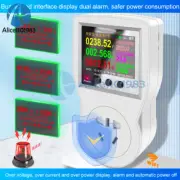 LCD Digital WIFI Timer Smart Metering Socket Power Statistics Switch For Tuya