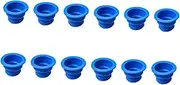 12 Pack Kitchen Bathroom Sink Stopper Odor-Blocking Silicone Sealing Rings Telescopic for Sinks Random