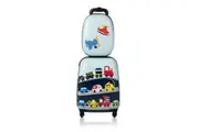 Costway 2PCS Luggage Set 16'' & 13'' Backpack Travel Suitcase Carry On BagBaggage