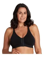 [Bendon] Restore Front Open Wirefree Bra in Black