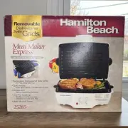HAMILTON BEACH 3-IN-1 MULTI-GRILL Model 25285 Brand New In Box Unused Wow