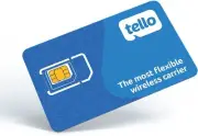 Tello Mobile - US Prepaid SIM Card (3 in 1) | Bring Your Own Phone Kit |...