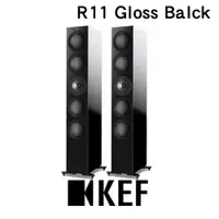 在飛比找PChome商店街優惠-英國 KEF R11 Gloss Balck 旗艦三路分音座