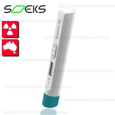 SOEKS 112 Geiger Counter Radiation Detector Portable Device Dosimeter Australia