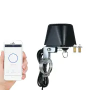 AGSIVO Tuya Wifi Smart Water Gas Valve Shut off App Remote Control Water Timer Sprinkler Controller Compatible With Alex
