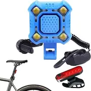 Horn for Bike,Scooter Bell with Light | 2-in-1 Rechargeable Loud 140dB Cycling Horn with Bright Light for Road Mountain Electric Bike
