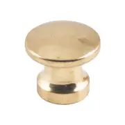 Tradco 3710PB Cupboard Knob Polished Brass 13mm