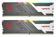 PATRIOT MEMORY VIPER VENOM DDR5 6000MT/s 48GB RGB (24GBx2) UDIMM Desktop Gaming Memory KIT CL30 - PVVR548G600C30K - Intel XMP 3.0 supported
