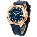 Citizen Series 8 Gold Tone Automatic Blue Dial Men's Watch NB6012-18L