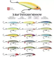 Rapala X-Rap Saltwater Twitchin Minnow SXRT-12 Silver