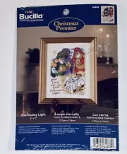 Bucilla Nativity Scene Christmas Promises Cross Stitch Kit Ever Lasting Light
