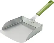 Heavy-Duty Stainless Steel Griddle Scoop - Large Scooping Blade with Heat-Resistant Handle for Serious Scooping Responsibilities - Ideal for Moving Large Portions of Food Effortlessly