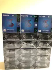 Sony 2HD Floppy Diskettes IBM Formatted 1.44 MB 3.5 Inch, 10 Pack NEW SEALED BOX