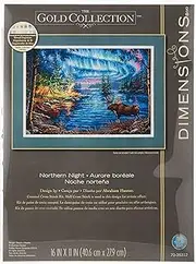 Dimensions Northern Night Cross Stitch Kit, 41 cm x 28 cm