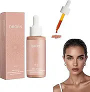 Sunless Tanning Drops, Tanning Drops Oral, Enhance Your Natural Skin Tone Naturally Boost Melanin, Made with All-natural Ingredients Nourish and Moisturize All Skin Type (1PCS)