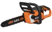 AEG BRUSHLESS CHAINSAW ACS18B 18V 12" Bar With 10.5m/sec Chain Speed, Skin Only