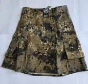 New 5.11 Tactical Commando Kilt Sz 34 Sage Green Canopy Camo Cargo Ripstop