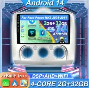 32GB Head Unit For Ford Focus MK2 2004-2011 GPS Radio Stereo Android 14 Car Play