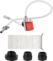 Oil Transfer Pump | Portable Liquid Pump | Battery Powered Overfill Protection Transfer Device with Extra Long Hose and Auto Stop Sensor for Engine Automotive