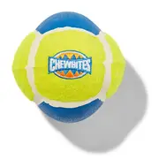 All Day 6 Sided Fetch Ball Dog Toy Blue Yellow
