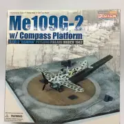 Dragon Wings 1:72 Die-Cast Plane 50163 Me109G-2 w/ Compass Platform Finland 1943