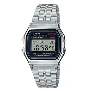 【WANgT】CASIO 卡西歐 A159WA 復古經典方形金屬電子錶