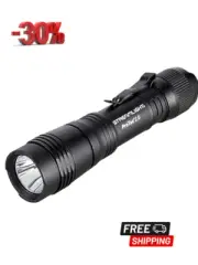 89000 ProTac 2.0 2000-Lumen Rechargeable Tactical Flashlight Black A87