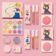 Sailor Moon Anime Manga x Colourpop Complete Makeup Collection.