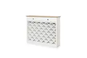Wine Rack Cabinet w/ 2 Storage Drawers 32 Bottoles Sideboard Kitchen Dining Room