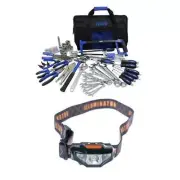 Adventure Kings Tool Kit Ultimate Bush Mechanic + Illuminator LED Head Torch