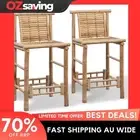 bar stool bamboo tropical color 2 pcs size 70 cm height 2494