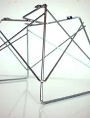 Replacement ZINC LOW ROD CATS CRADLE BASE Vintage Spec fits Eames Herman Miller