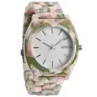 New Nixon A3271539 Time Teller Acetate Silver colored Ceramic Watch 40mm