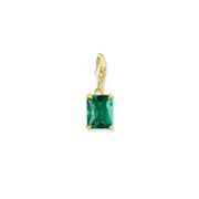 Buy Charm Pendant Green Stone Gold by Thomas Sabo online - THOMAS SABO Australia