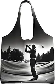 Black and White Golfs Integrated Bag Body and Handle Have Stronger Bearing Capacity.