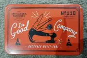 Brand New In Box Gift Tin - Gentlemen's Hardware Brand - Backpack Multi Tool