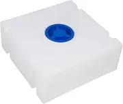 Oreilet 12 Gallon RV Fresh Water Tank, 19.69 X 19.69 X 7.87in Square Water Storage Container for Trailer Boat Yacht, RV Freshwater Tank for Drinking, Transportation