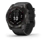 Garmin Fenix 7X Pro Unisex Sapphire Solar GPS Smartwatch - Carbon Gray...