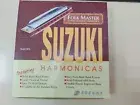 Suzuki Folkmaster 1072 Diatonic Harmonica (10 Hole) Box Set x 12 Key Set Japan