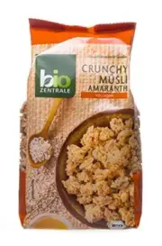 Biozentrale Crunchy Cereal Amaranth, 3er Pack (3 x 375 G)