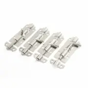 3 Inch Long Stainless Steel Door Latch Slide Lock Barrel Bolt 4 Pcs