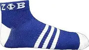 [Zeta Phi Beta] Ankle Socks Blue, Blue, One Size