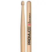 Promuco 18025A Rock Maple 5A Wooden Tip Drumsticks 40.6cm 1.5cm Diameter