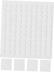 COMPUKAS 500pcs Round Double-Sided Adhesive Pads Removable Sticky Tack Double-Sided Acrylic Putty No Trace for Home Office Use