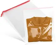 GARIOUANS 100 Pcs Clear Self Sealing Bags Transparent Packaging Bags for Shirts and Small Business Use Strong Tear Resistant Material High Adhesion for Secure Sealing