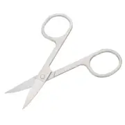 Stainless Steel Eyelashes Trimmer Scissors Professional Eyebrows Beard Eyela WPD