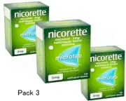 Nicorette Microtab 2mg Original 100 Tabs Expiry 04-2026 (3 Boxes)