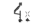Brateck HD Pole-Mounted Gas Spring Monitor Arm 24-57" [LDT92-C012P-B]